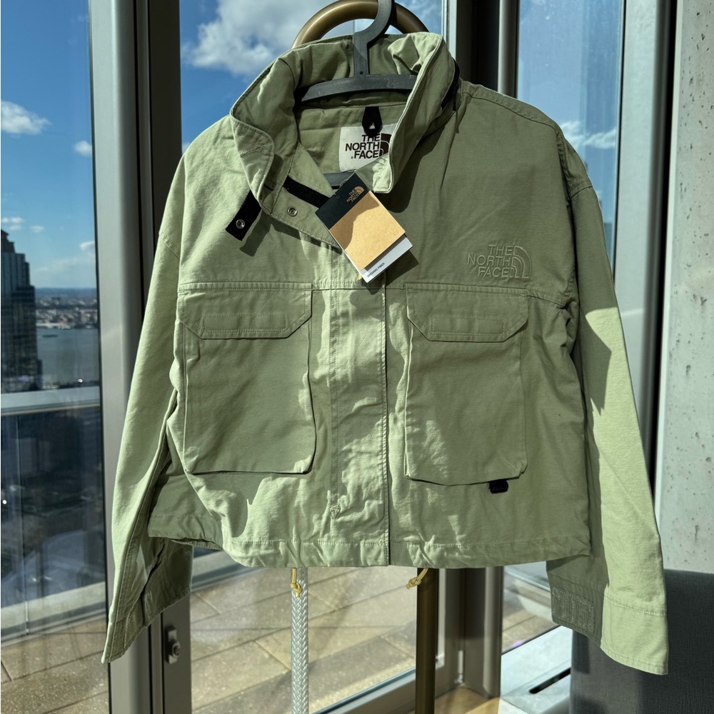 The North Face Light Sage Green Utility Field Jacket